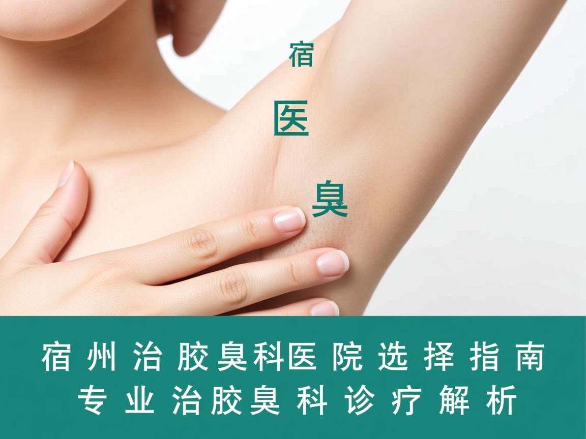 宿州治腋臭科医院选择指南,专业治腋臭科诊疗解析 宿州治腋臭科医院选择指南,专业治腋臭科诊疗解析