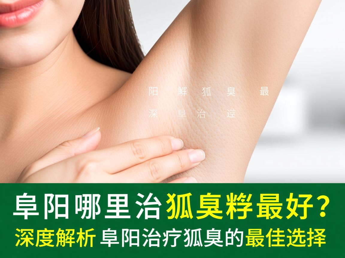 阜阳哪里治狐臭最好？深度解析阜阳治疗狐臭的最佳选择