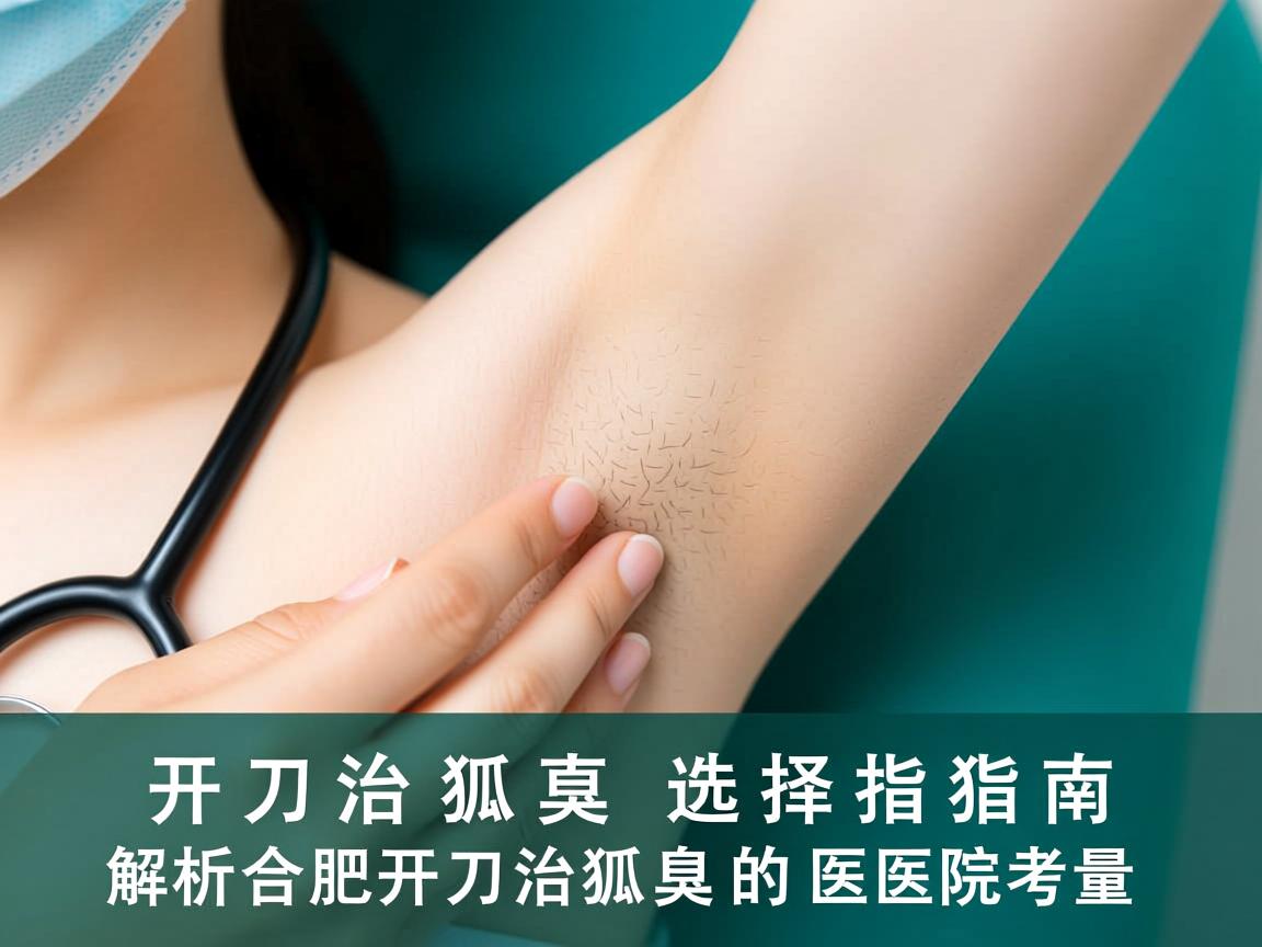 开刀治狐臭选择指南,解析合肥开刀治狐臭的医院考量 开刀治狐臭选择指南,解析合肥开刀治狐臭的医院考量