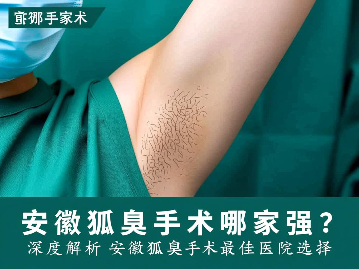 安徽狐臭手术哪家强？深度解析安徽狐臭手术最佳医院选择