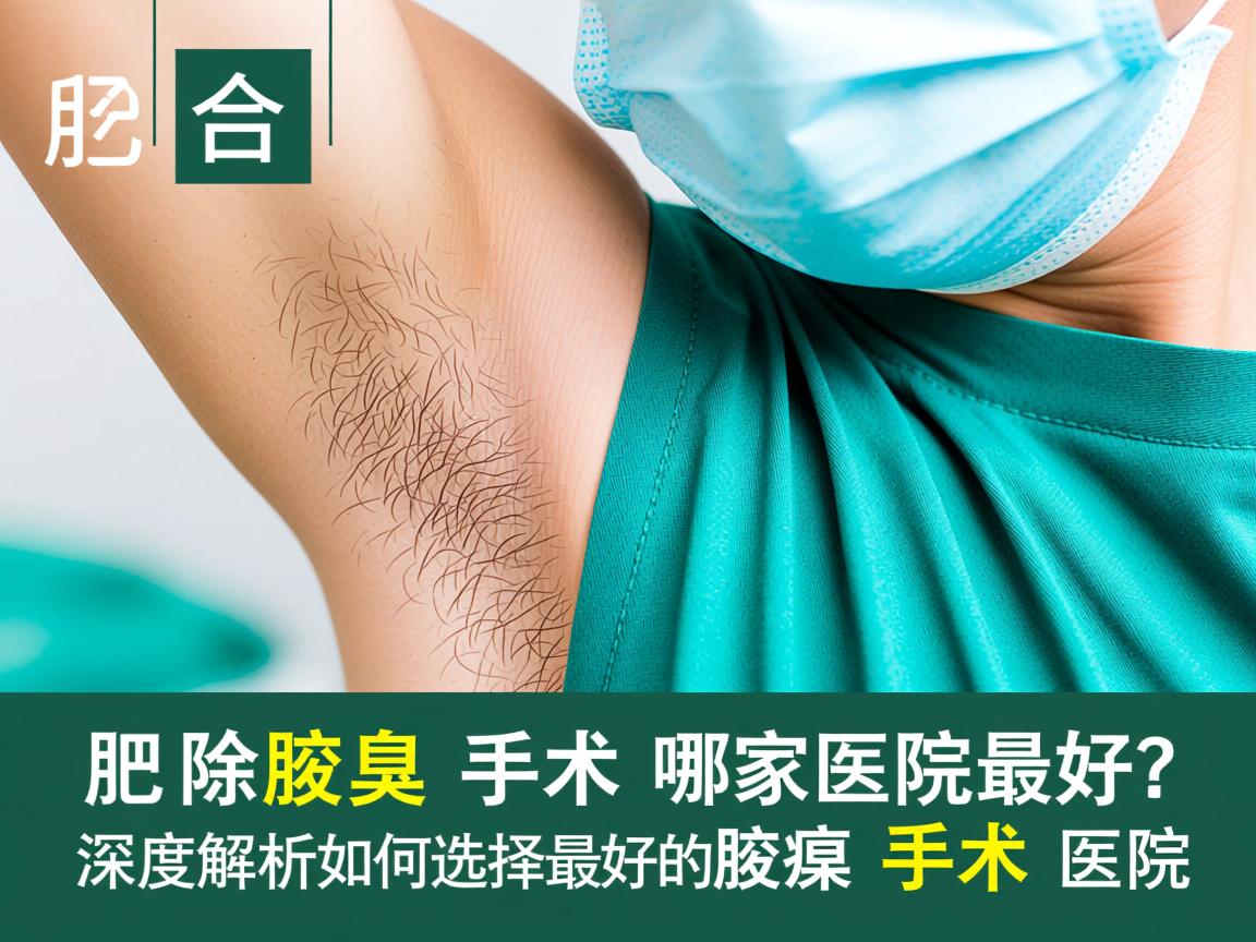 合肥除腋臭手术哪家医院最好?深度解析如何选择最好的腋臭手术医院 合肥除腋臭手术哪家医院最好?深度解析如何选择最好的腋臭手术医院