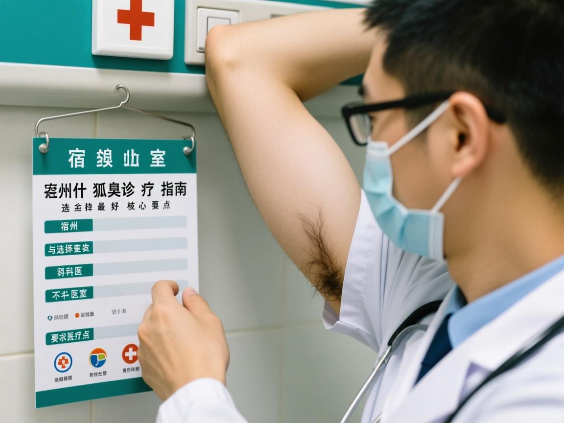 宿州狐臭诊疗指南,挂什么科室与选择最好医生的核心要点 宿州狐臭诊疗指南,挂什么科室与选择最好医生的核心要点