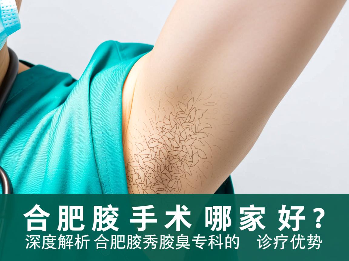 合肥腋臭手术哪家好?深度解析合肥腋秀腋臭专科的诊疗优势 合肥腋臭手术哪家好?深度解析合肥腋秀腋臭专科的诊疗优势