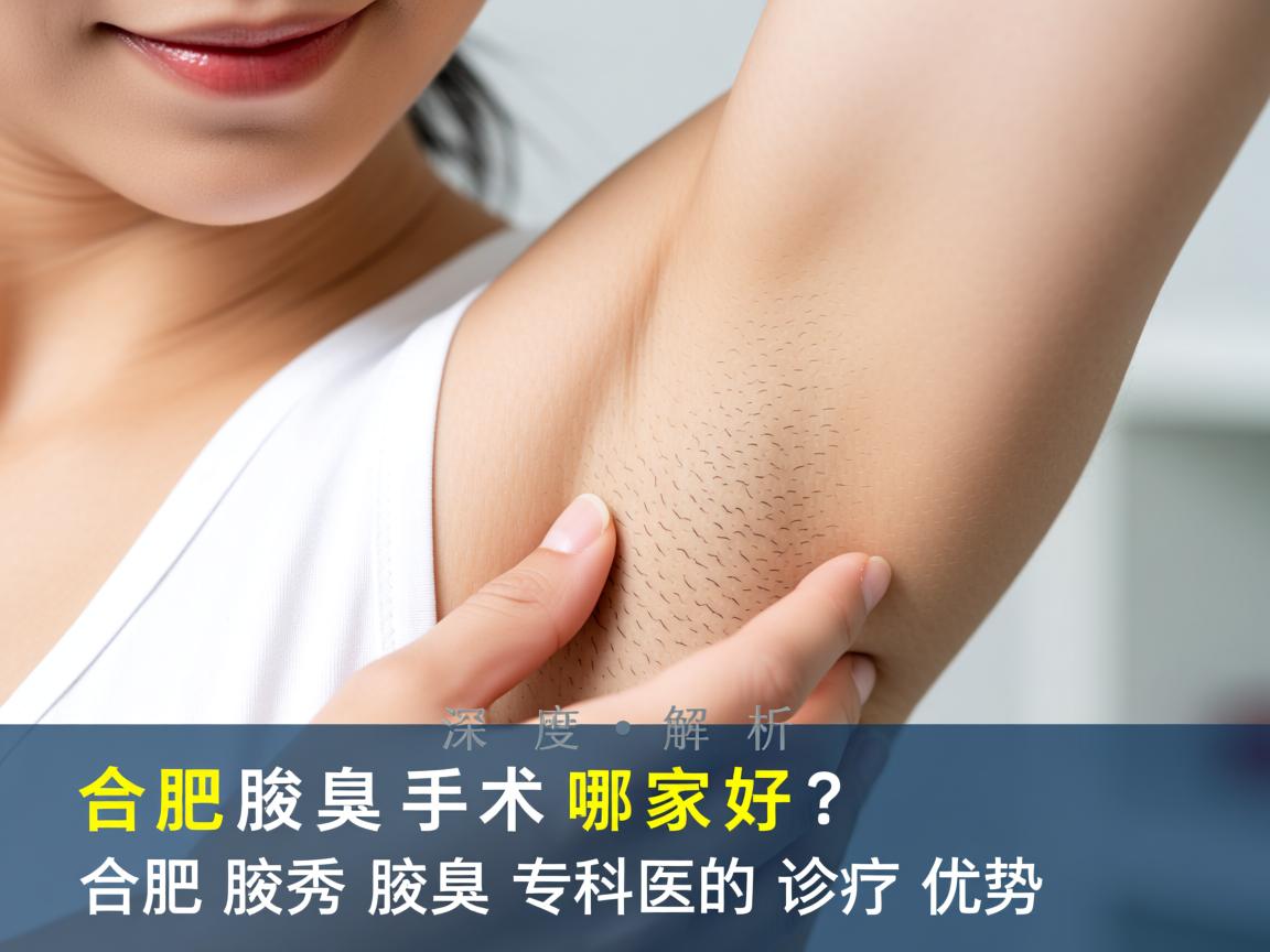 合肥腋臭手术哪家好?深度解析合肥腋秀腋臭专科的诊疗优势 合肥腋臭手术哪家好?深度解析合肥腋秀腋臭专科的诊疗优势