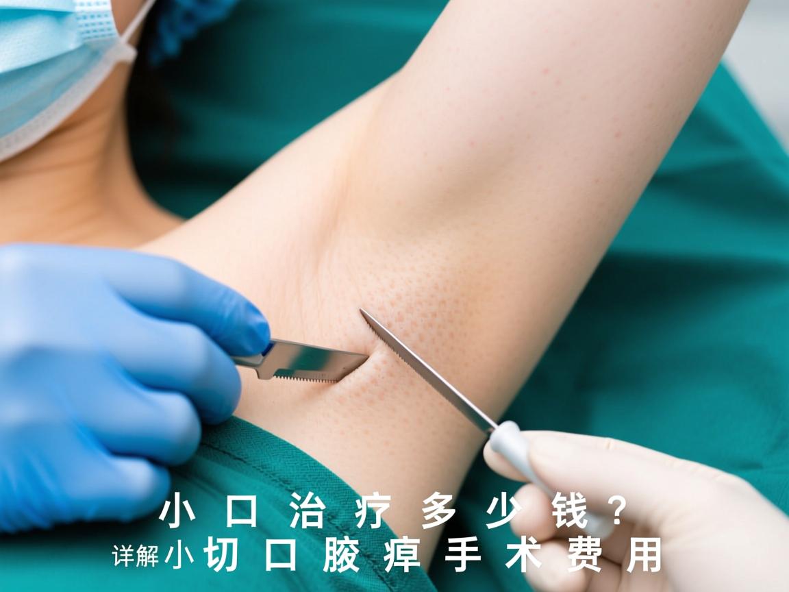 小切口治疗腋臭多少钱？详解小切口腋臭手术费用