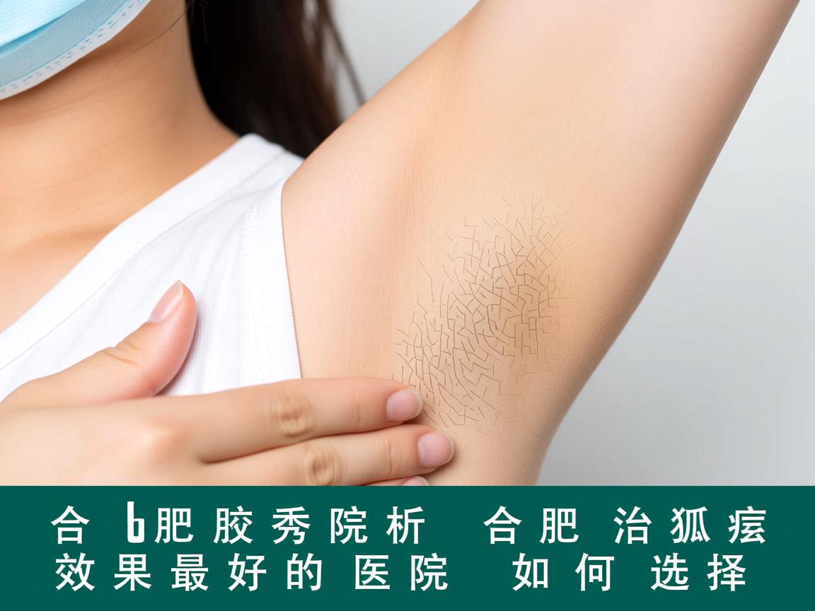 合肥腋秀解析，合肥治狐臭效果最好的医院如何选择