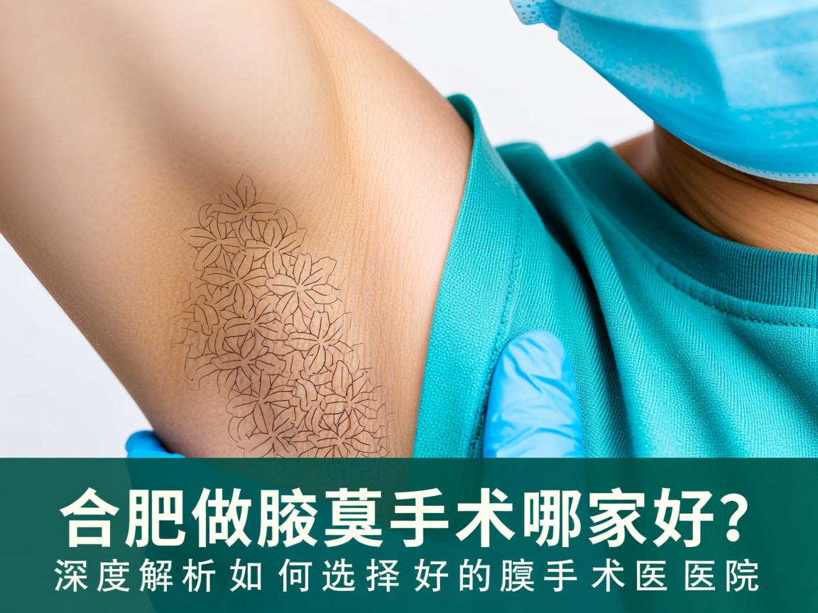 合肥做腋臭手术哪家好?深度解析如何选择好的腋臭手术医院 合肥做腋臭手术哪家好?深度解析如何选择好的腋臭手术医院