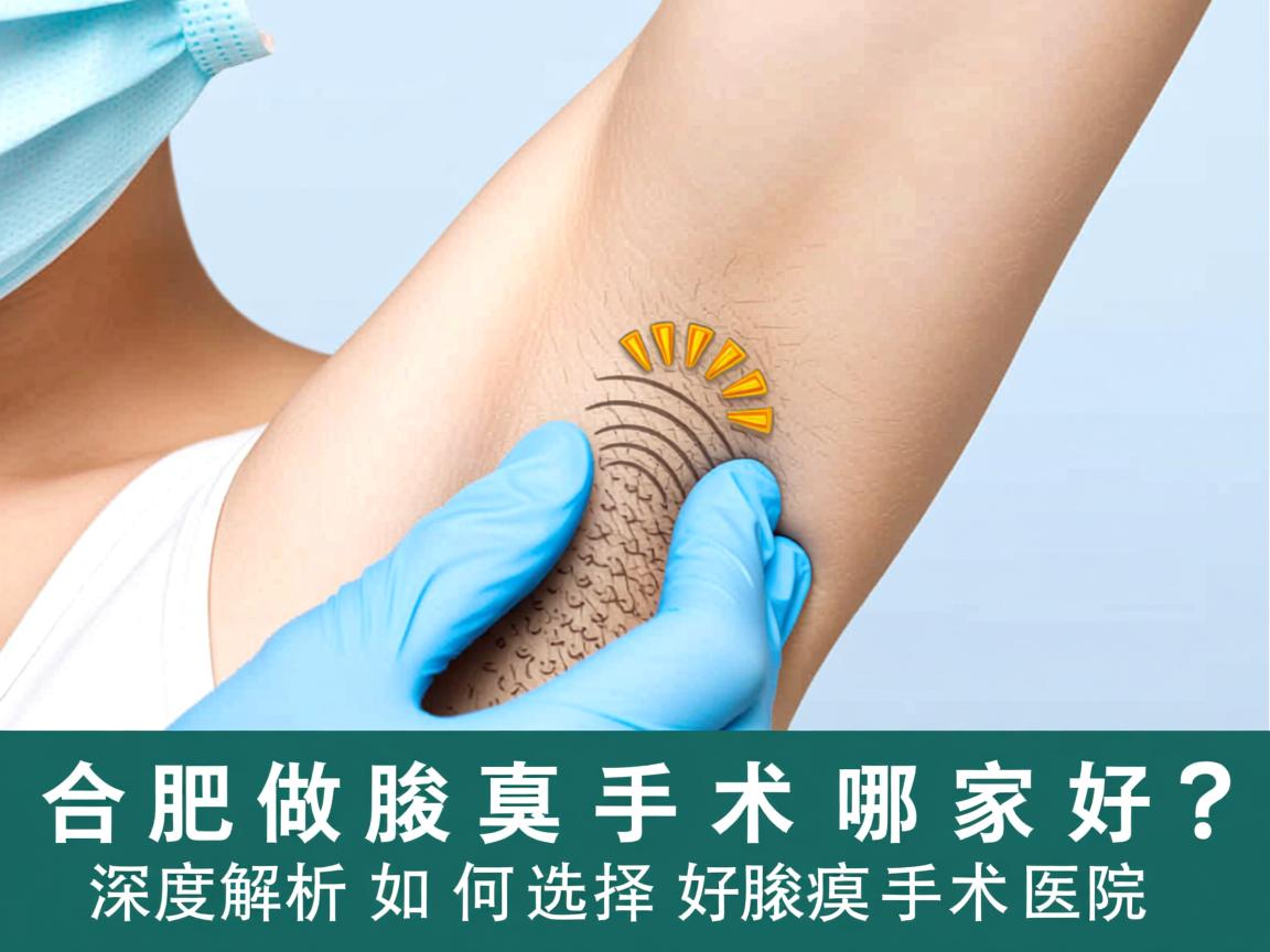合肥做腋臭手术哪家好?深度解析如何选择好的腋臭手术医院 合肥做腋臭手术哪家好?深度解析如何选择好的腋臭手术医院