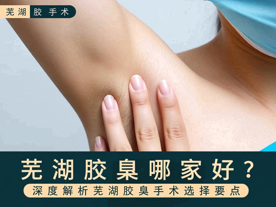 芜湖腋臭手术哪家好？深度解析芜湖腋臭手术选择要点