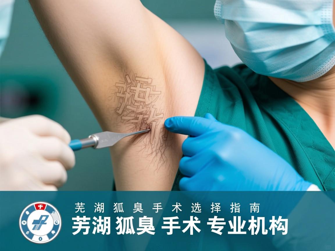 芜湖狐臭手术选择指南，详解芜湖狐臭手术专业机构