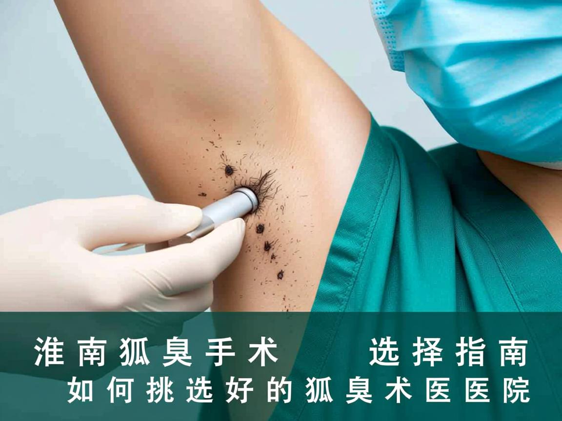 淮南狐臭手术选择指南,如何挑选好的狐臭术医院 淮南狐臭手术选择指南,如何挑选好的狐臭术医院