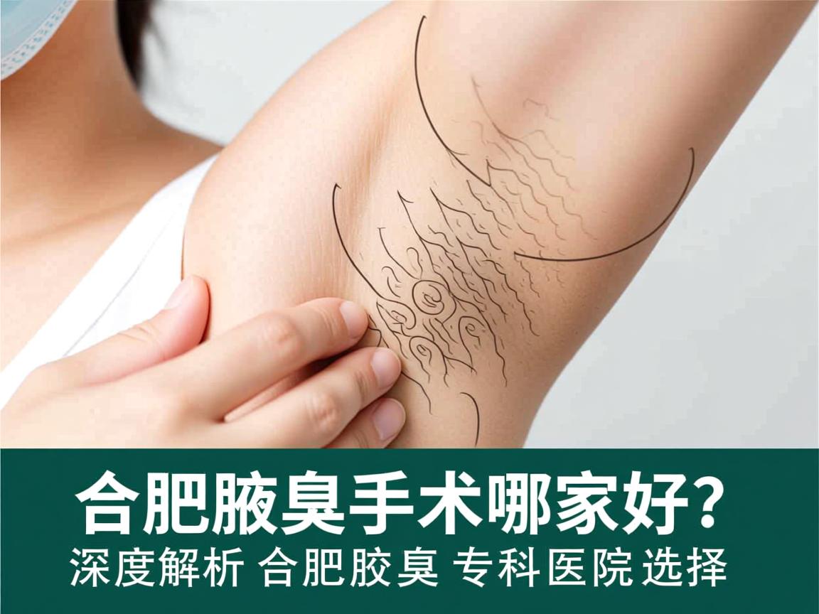 合肥腋臭手术哪家好？深度解析合肥腋臭专科医院选择