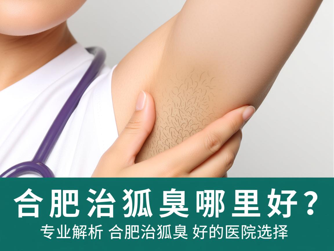 合肥治狐臭哪里好？专业解析合肥治狐臭好的医院选择