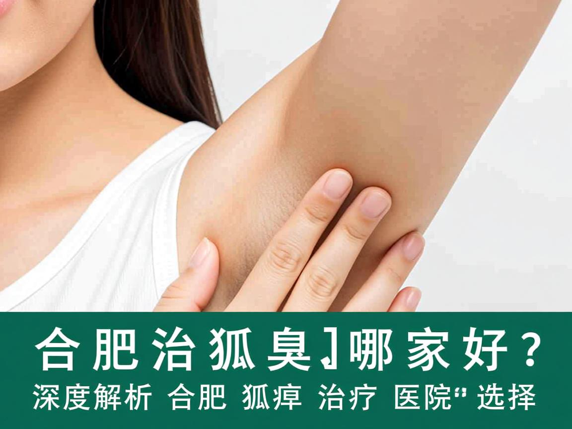 合肥治狐臭哪家好？深度解析合肥狐臭治疗医院的选择