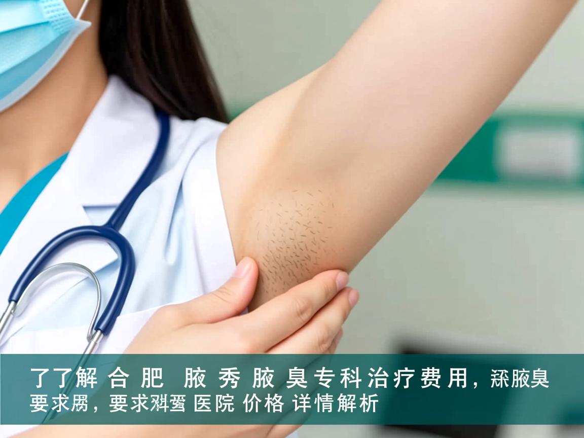 了解合肥腋秀腋臭专科治疗费用,腋秀医院价格详情解析 了解合肥腋秀腋臭专科治疗费用,腋秀医院价格详情解析