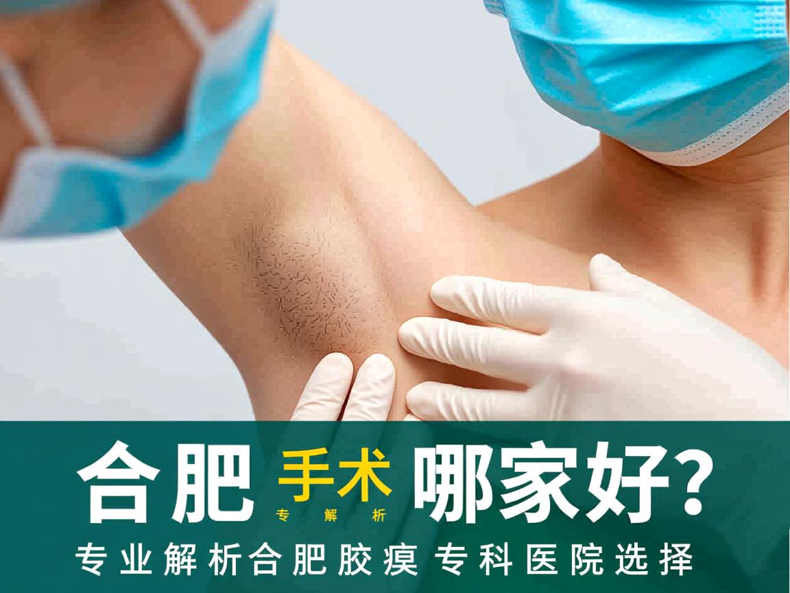 合肥腋臭手术哪家好？专业解析合肥腋臭专科医院选择
