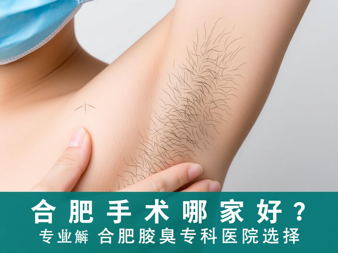 合肥腋臭手术哪家好？专业解析合肥腋臭专科医院选择
