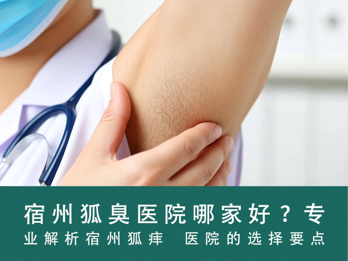 宿州狐臭医院哪家好?专业解析宿州狐臭医院的选择要点 宿州狐臭医院哪家好?专业解析宿州狐臭医院的选择要点
