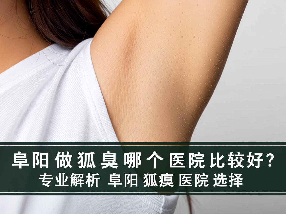 阜阳做狐臭哪个医院比较好？专业解析阜阳狐臭医院选择