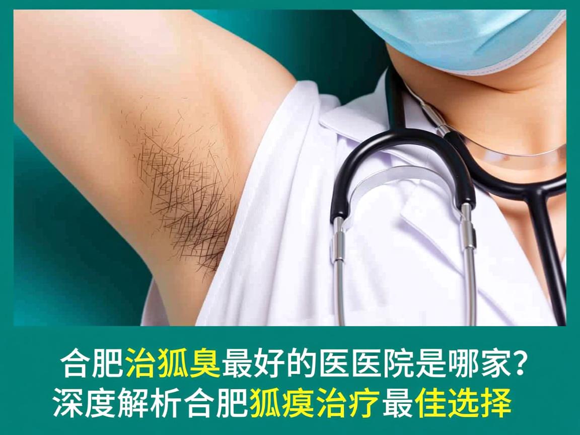 合肥治狐臭最好的医院是哪家？深度解析合肥狐臭治疗最佳选择