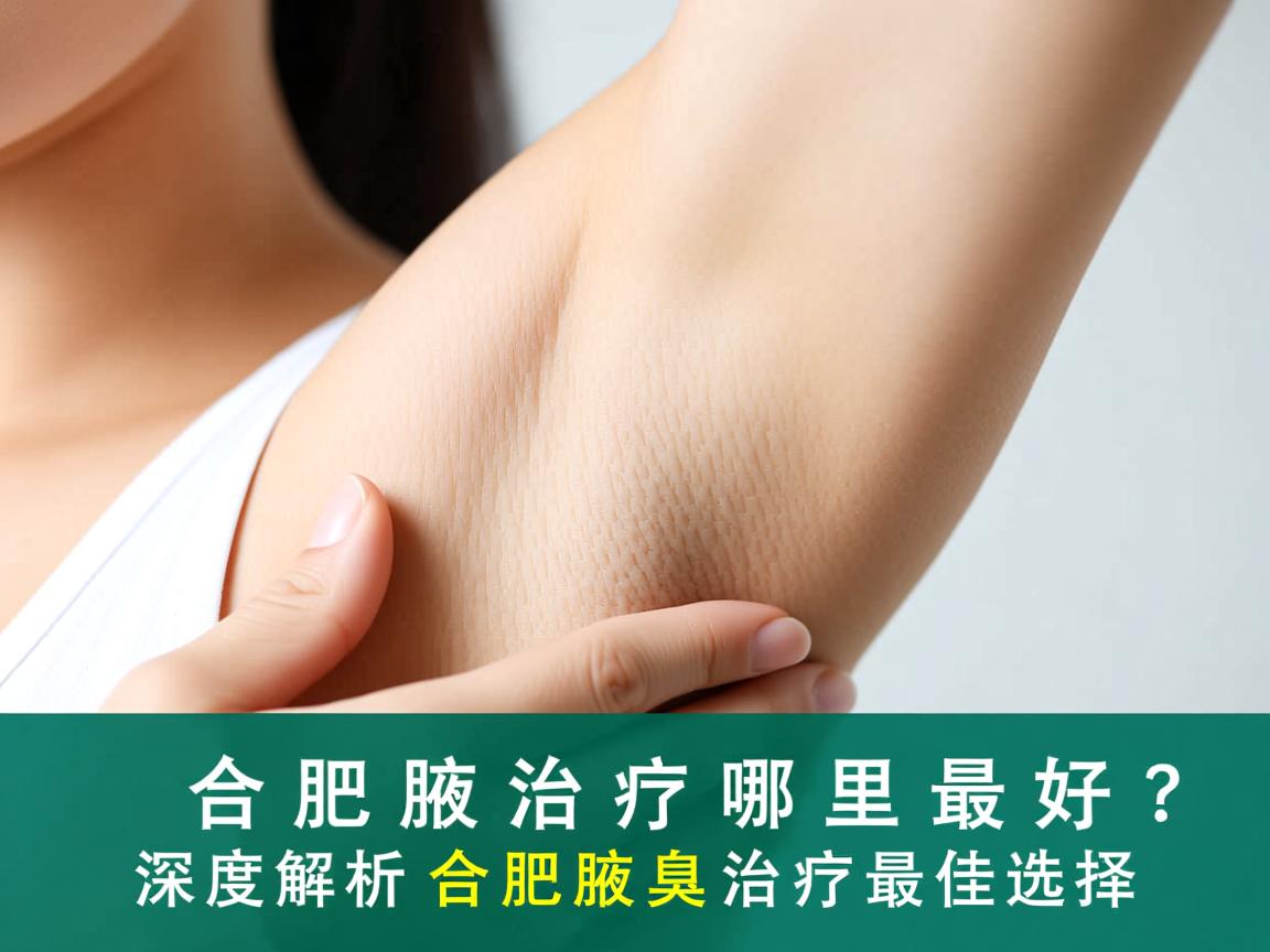 合肥腋臭治疗哪里最好？深度解析合肥腋臭治疗最佳选择