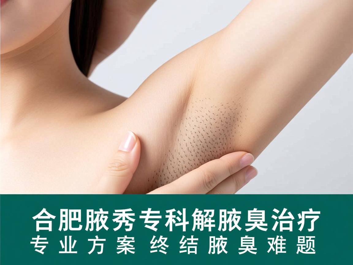 合肥腋秀专科解析腋臭治疗，专业方案终结腋臭难题