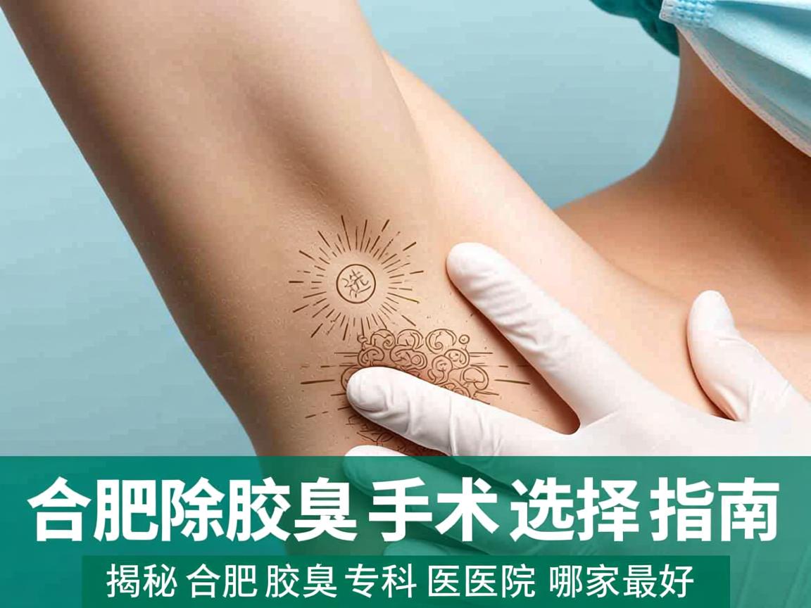 合肥除腋臭手术选择指南，揭秘合肥腋臭专科医院哪家最好