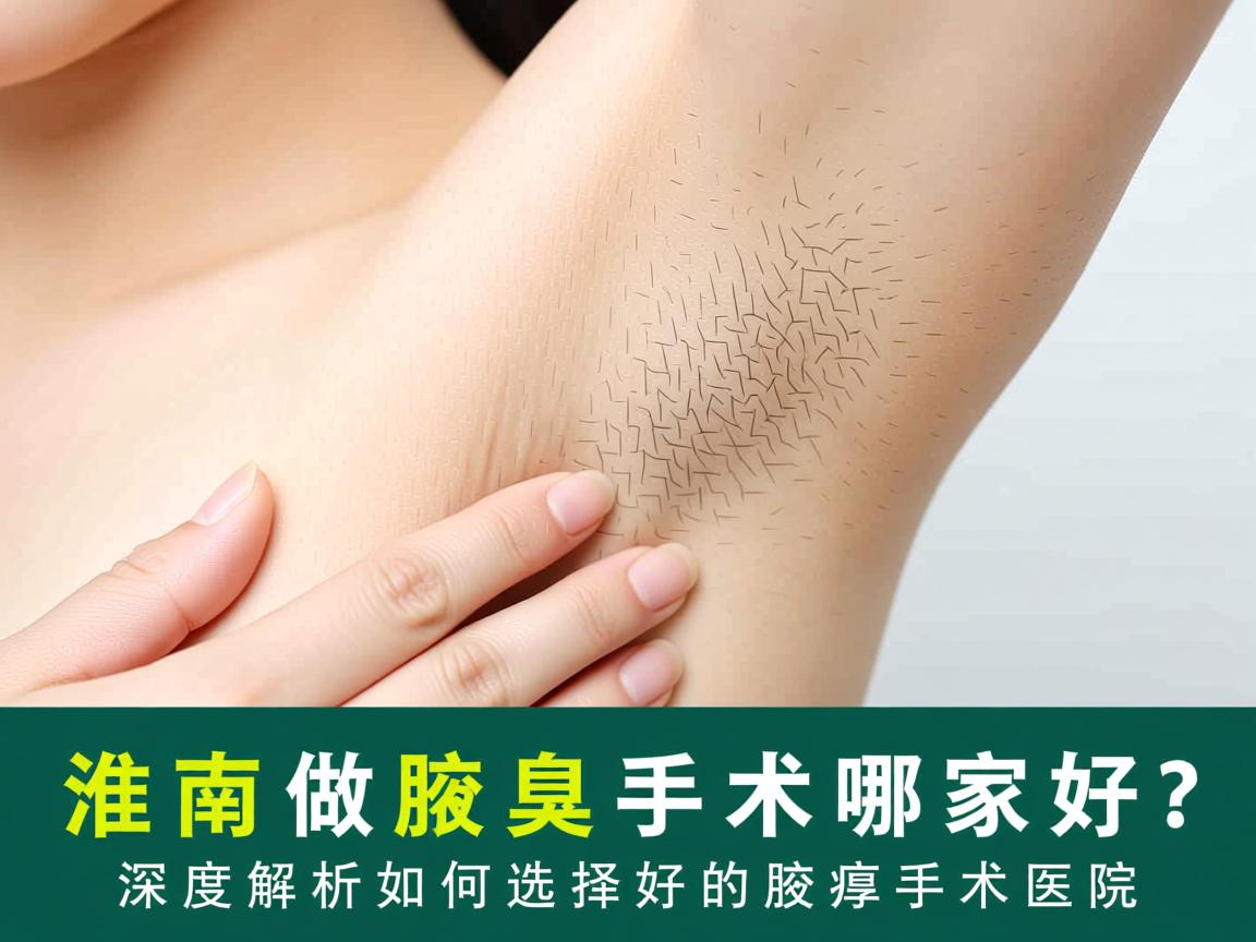 淮南做腋臭手术哪家好?深度解析如何选择好的腋臭手术医院 淮南做腋臭手术哪家好?深度解析如何选择好的腋臭手术医院