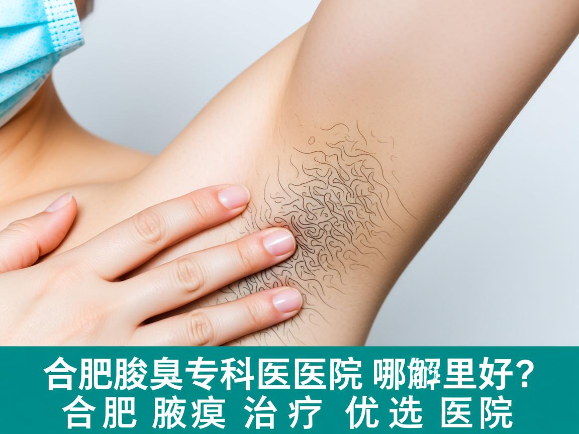合肥腋臭专科医院哪里好？深度解析合肥腋臭治疗优选医院