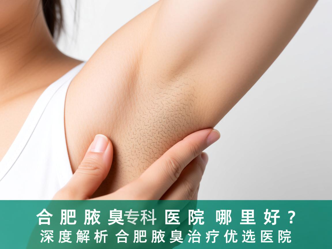 合肥腋臭专科医院哪里好？深度解析合肥腋臭治疗优选医院