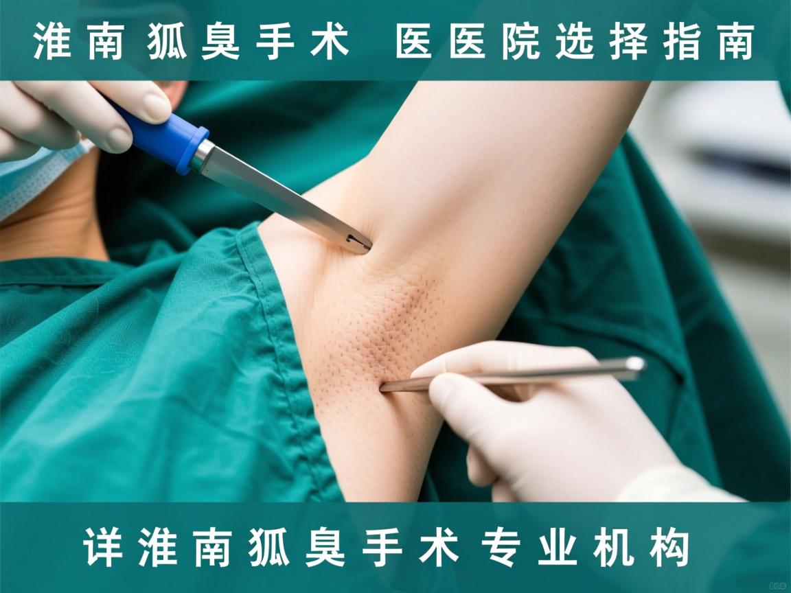 淮南狐臭手术医院选择指南,详解淮南狐臭手术专业机构 淮南狐臭手术医院选择指南,详解淮南狐臭手术专业机构