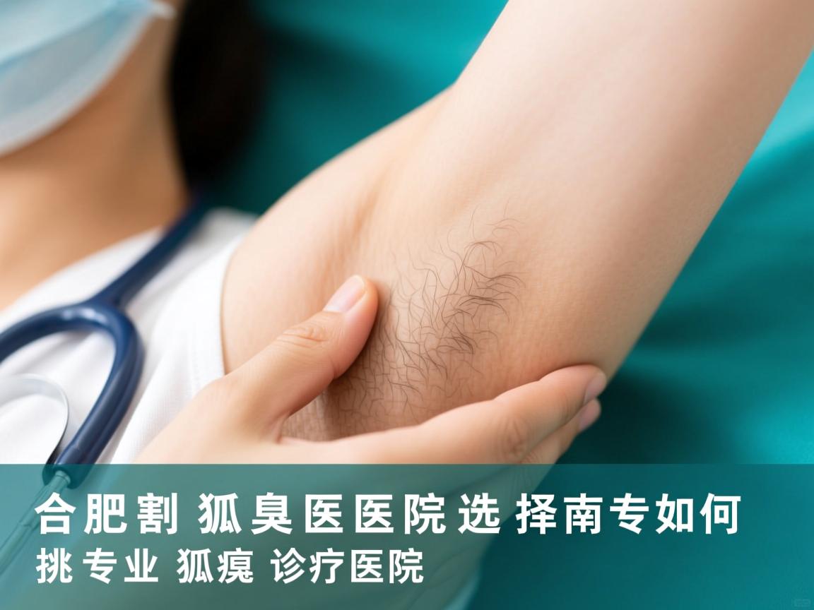 合肥割狐臭医院选择指南,如何挑选专业狐臭诊疗医院 合肥割狐臭医院选择指南,如何挑选专业狐臭诊疗医院
