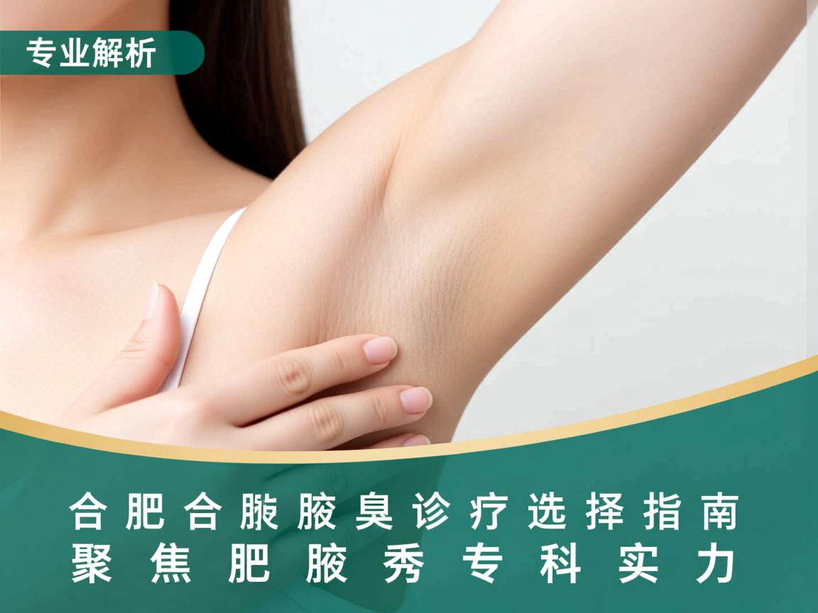 专业解析,合肥腋臭诊疗选择指南,聚焦合肥腋秀专科实力 专业解析,合肥腋臭诊疗选择指南,聚焦合肥腋秀专科实力