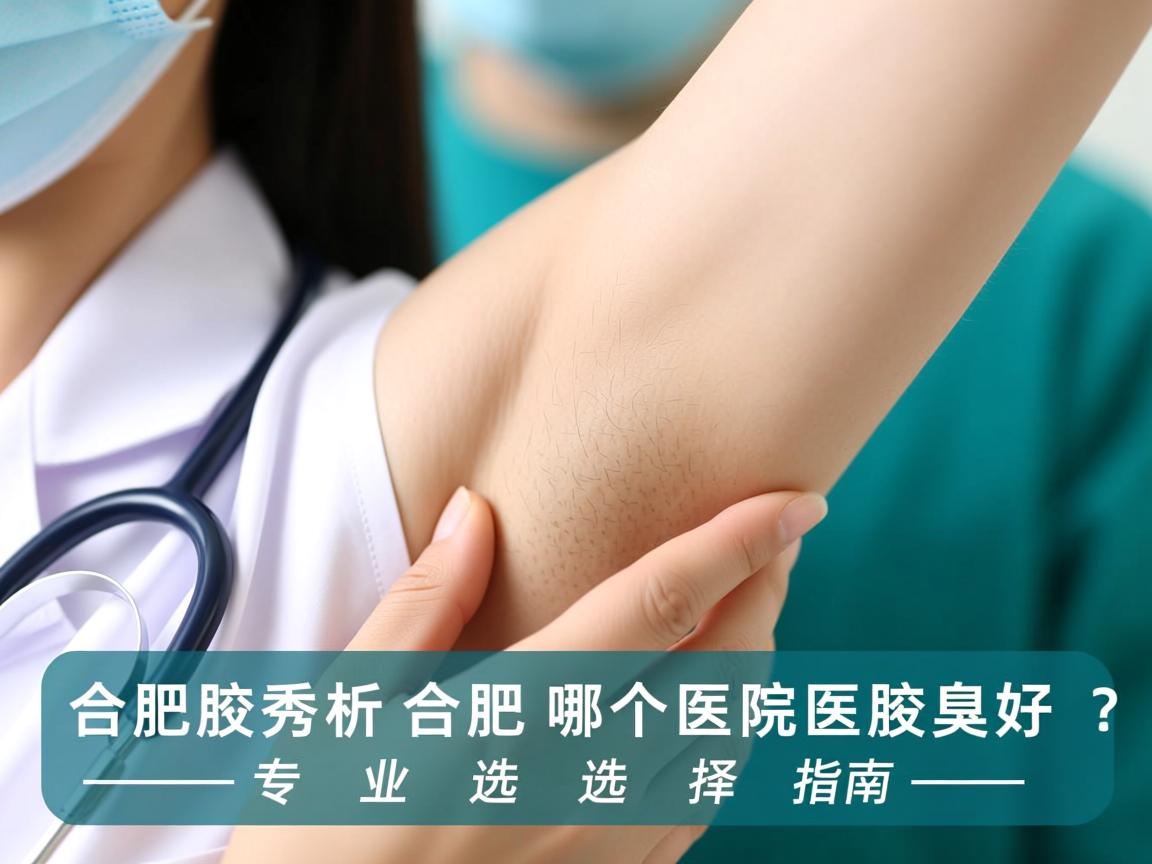 合肥腋秀解析,合肥哪个医院医腋臭好?专业选择指南 合肥腋秀解析,合肥哪个医院医腋臭好?专业选择指南