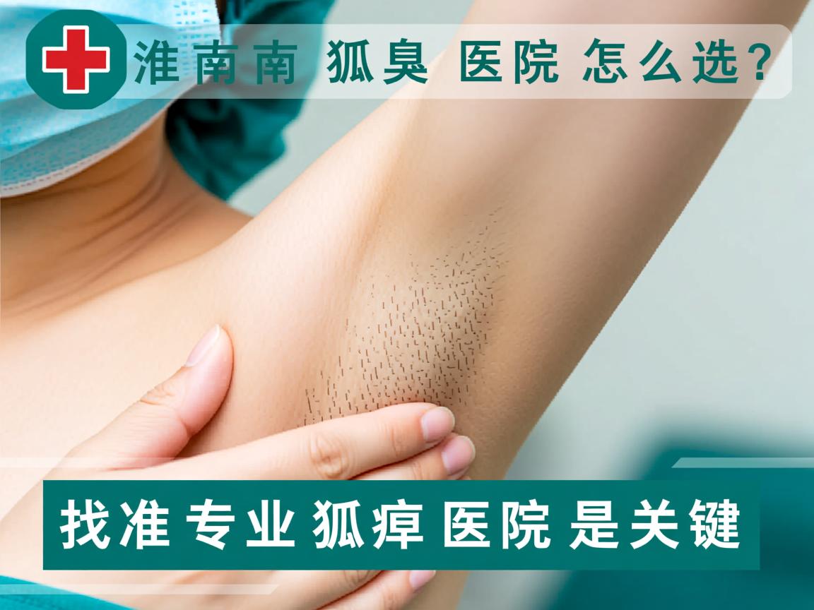 淮南狐臭医院怎么选？找准专业狐臭医院是关键