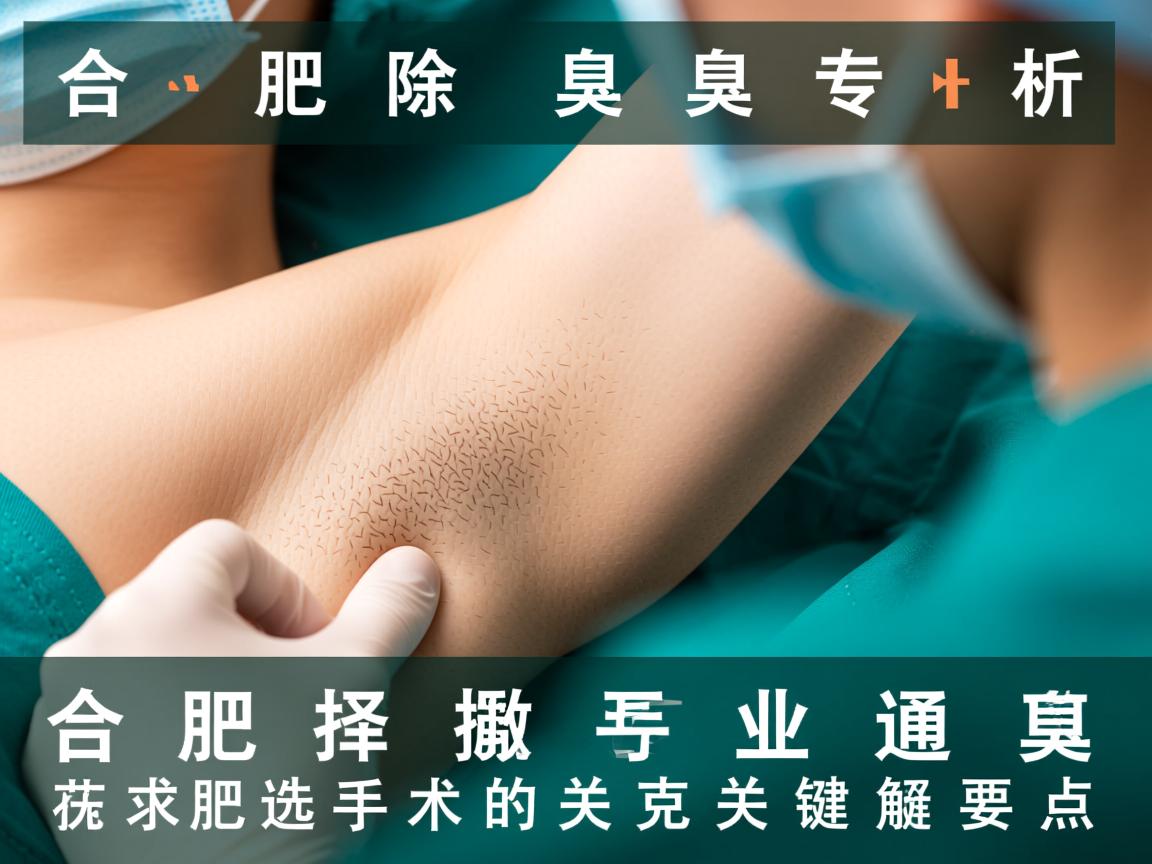 合肥除腋臭专业解析,在合肥选择除腋臭手术的关键要点 合肥除腋臭专业解析,在合肥选择除腋臭手术的关键要点