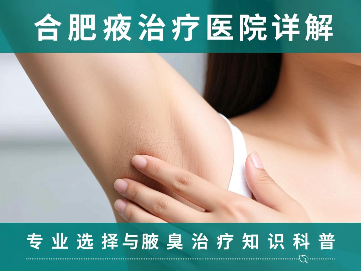合肥腋臭治疗医院详解,专业选择与腋臭治疗知识科普 合肥腋臭治疗医院详解,专业选择与腋臭治疗知识科普