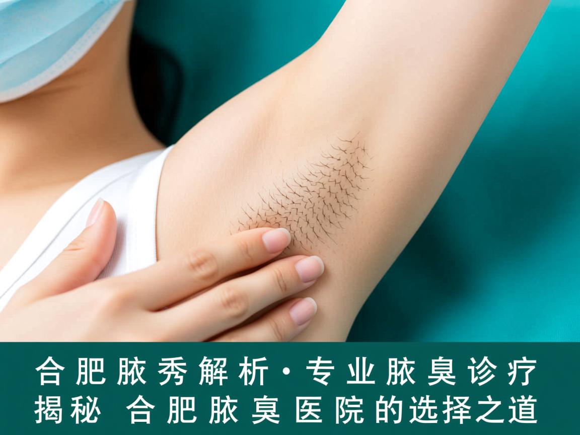 合肥腋秀解析，专业腋臭诊疗，揭秘合肥腋臭医院的选择之道