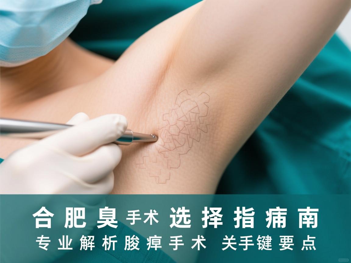 合肥腋臭手术选择指南,专业解析腋臭手术的关键要点 合肥腋臭手术选择指南,专业解析腋臭手术的关键要点
