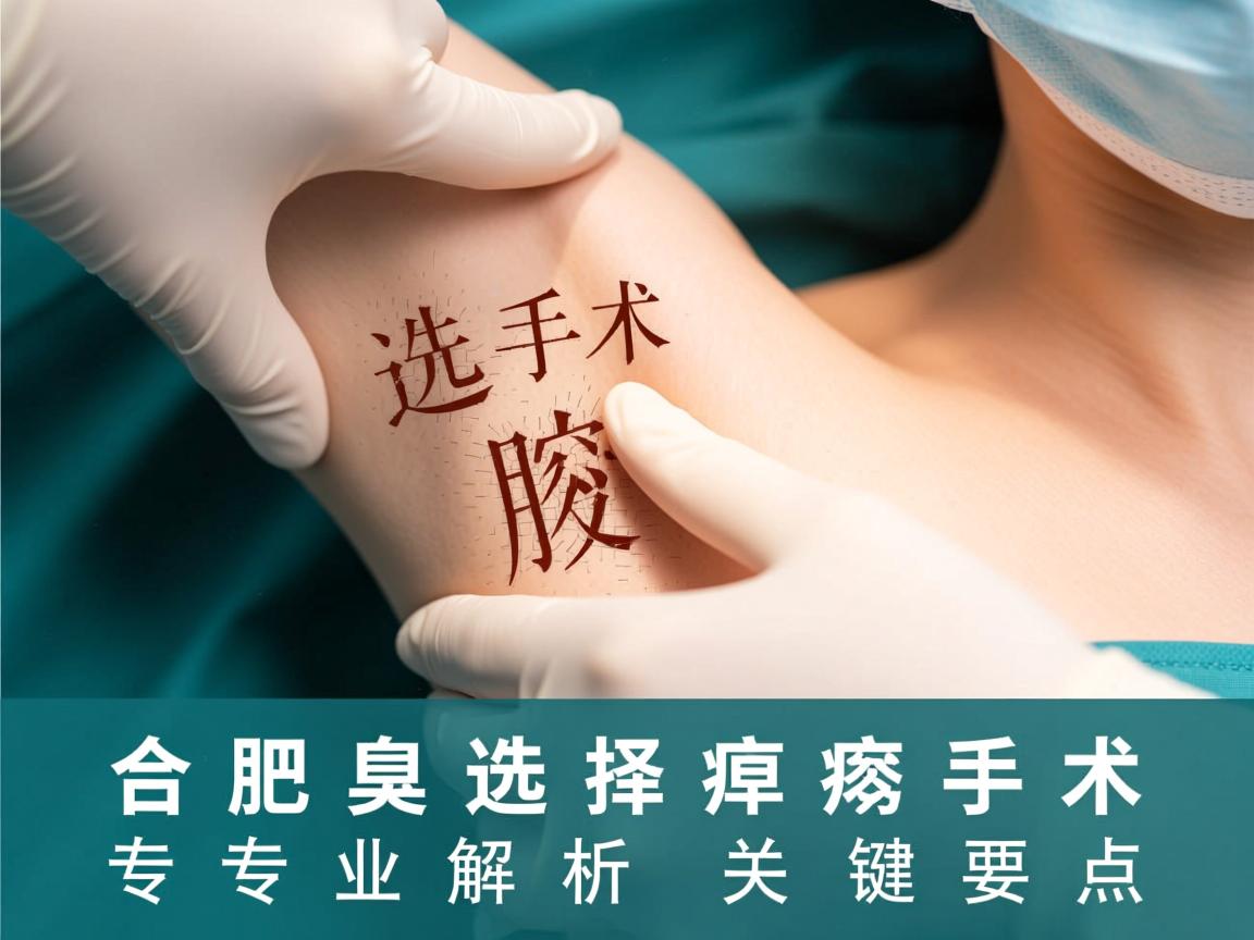 合肥腋臭手术选择指南,专业解析腋臭手术的关键要点 合肥腋臭手术选择指南,专业解析腋臭手术的关键要点