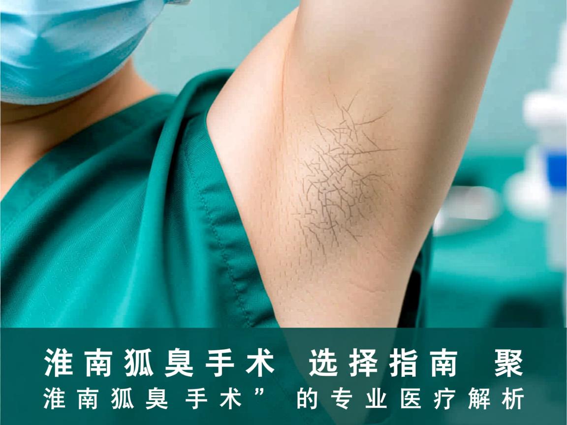 淮南狐臭手术选择指南,聚焦淮南狐臭手术的专业医疗解析 淮南狐臭手术选择指南,聚焦淮南狐臭手术的专业医疗解析