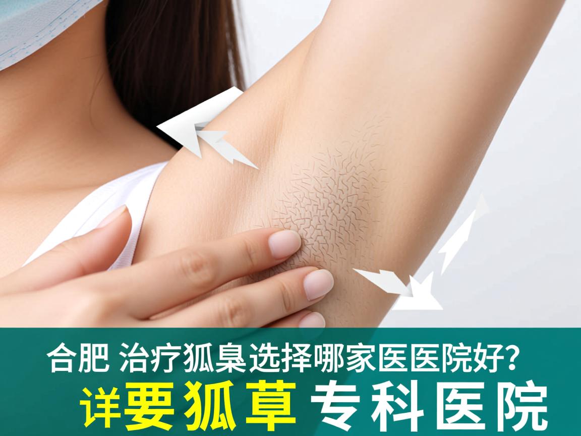 合肥治疗狐臭选择哪家医院好？详解狐臭专科医院