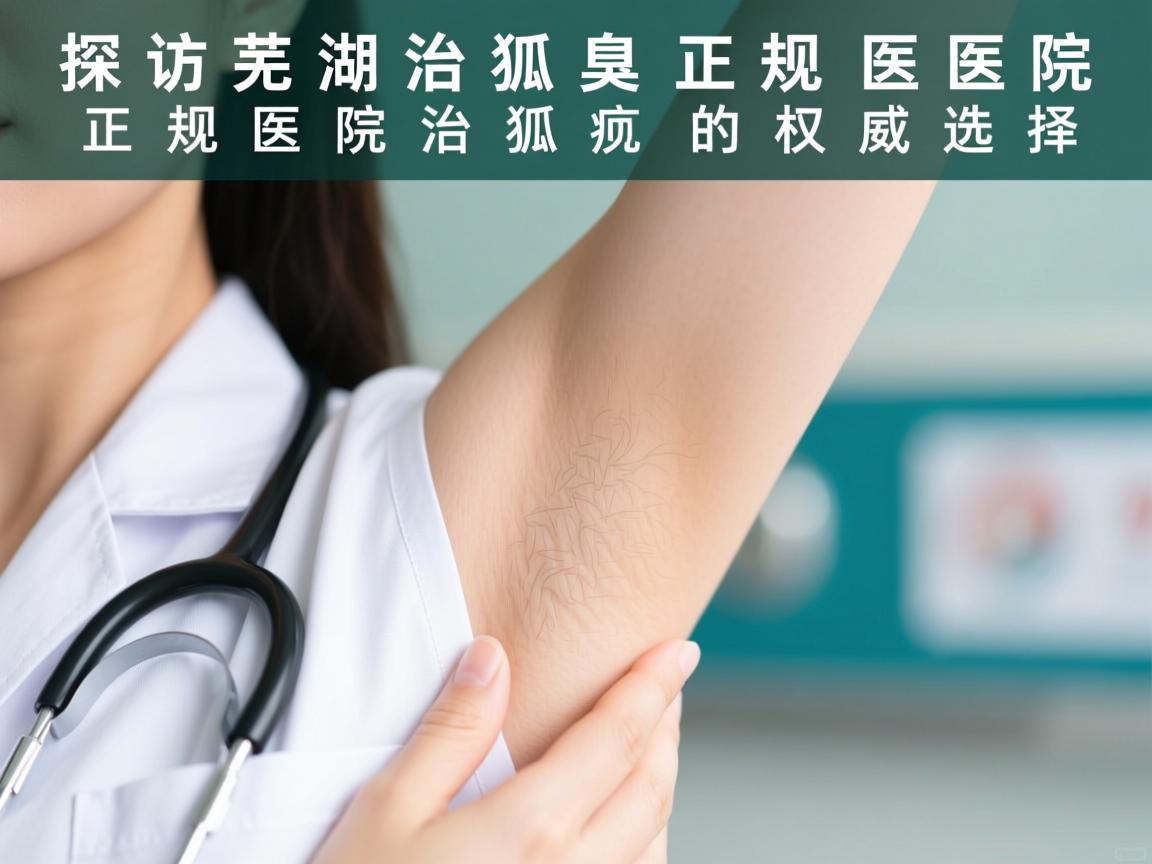 探访芜湖治狐臭正规医院，正规医院治狐臭的权威选择