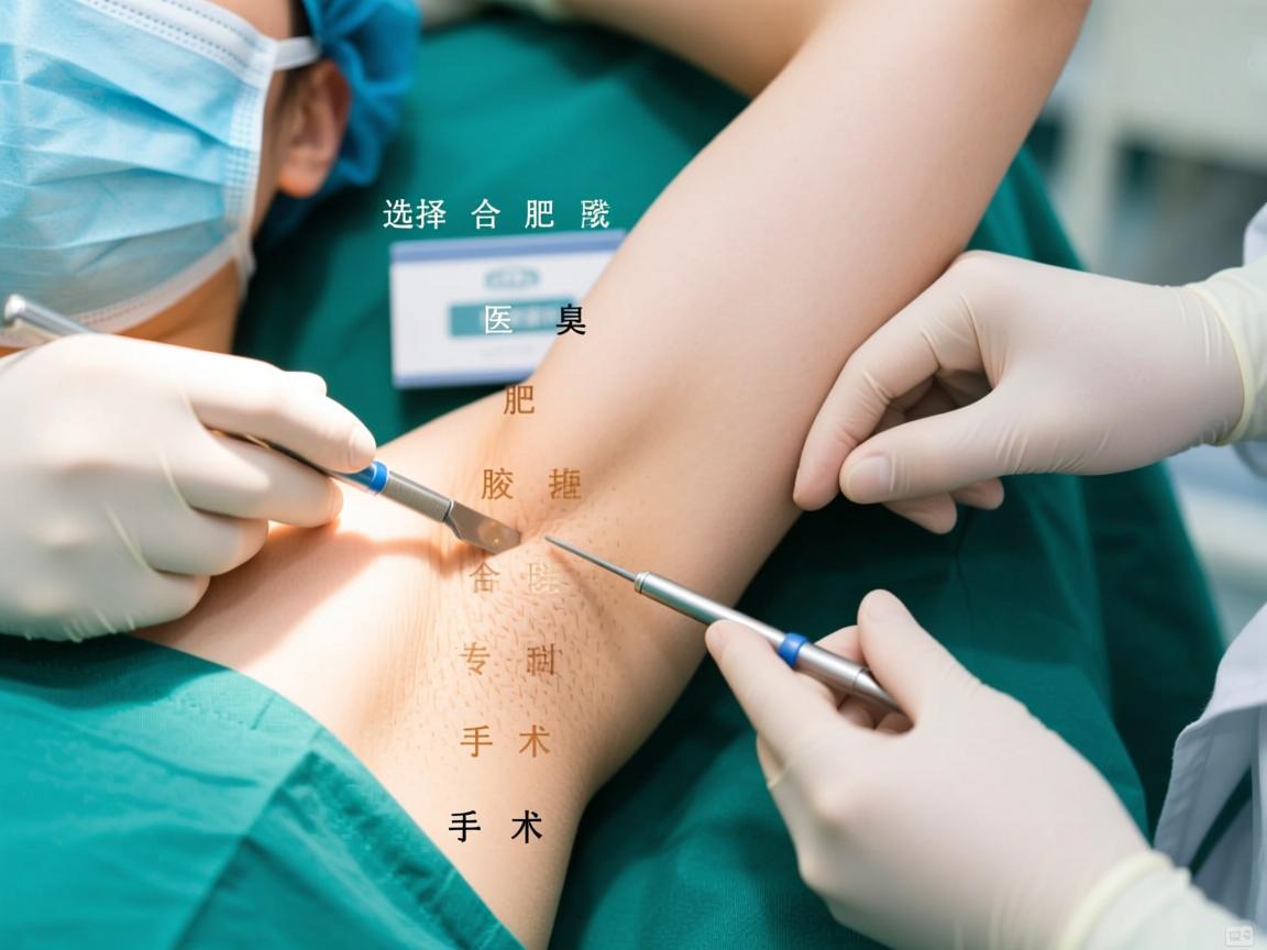 选择合肥腋臭手术医院，详解合肥腋臭专科的诊疗与护理