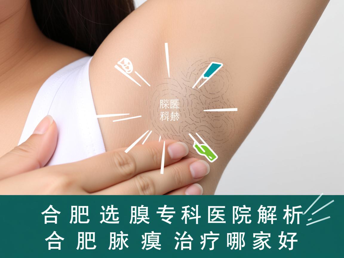 在合肥选择腋臭专科医院，深度解析合肥腋臭治疗哪家好