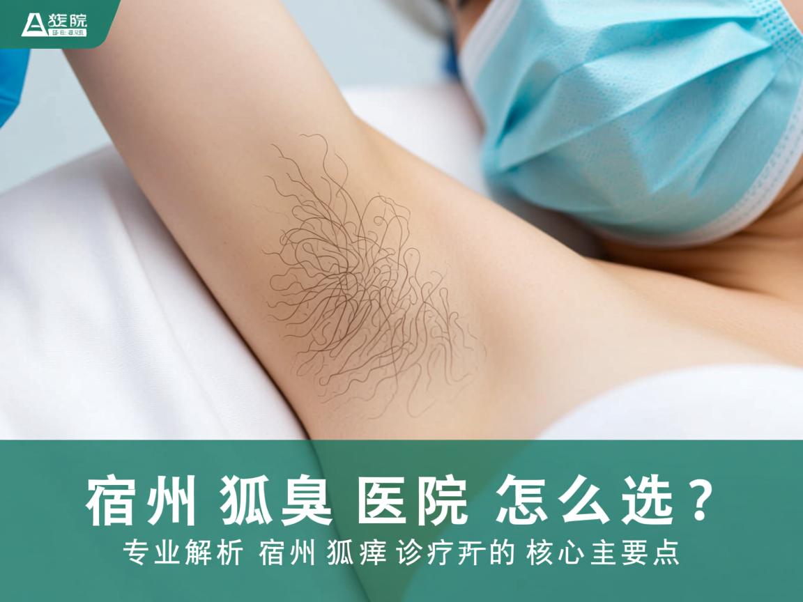 宿州狐臭医院怎么选？专业解析宿州狐臭诊疗的核心要点