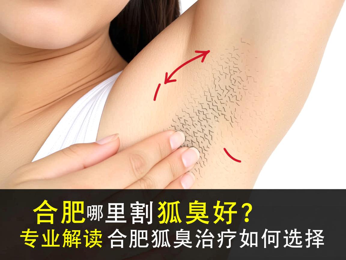 合肥哪里割狐臭好？专业解读合肥狐臭治疗如何选择