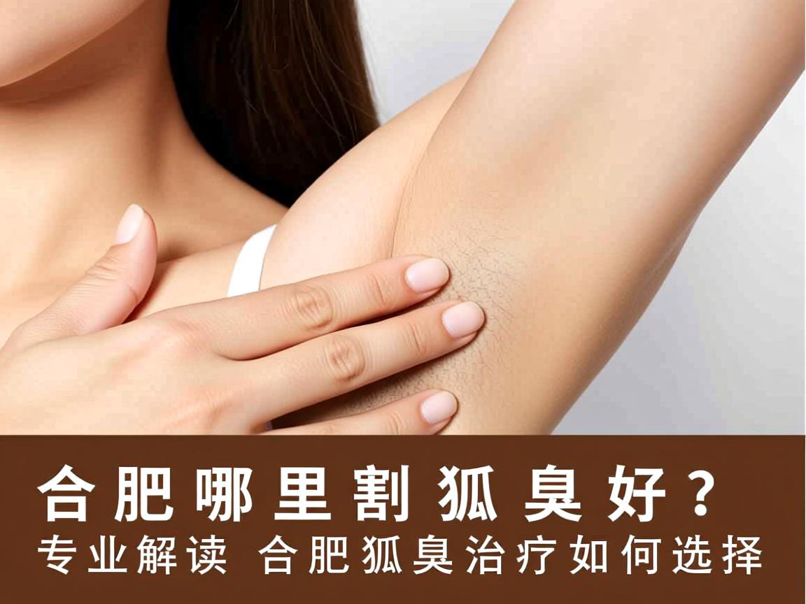 合肥哪里割狐臭好？专业解读合肥狐臭治疗如何选择