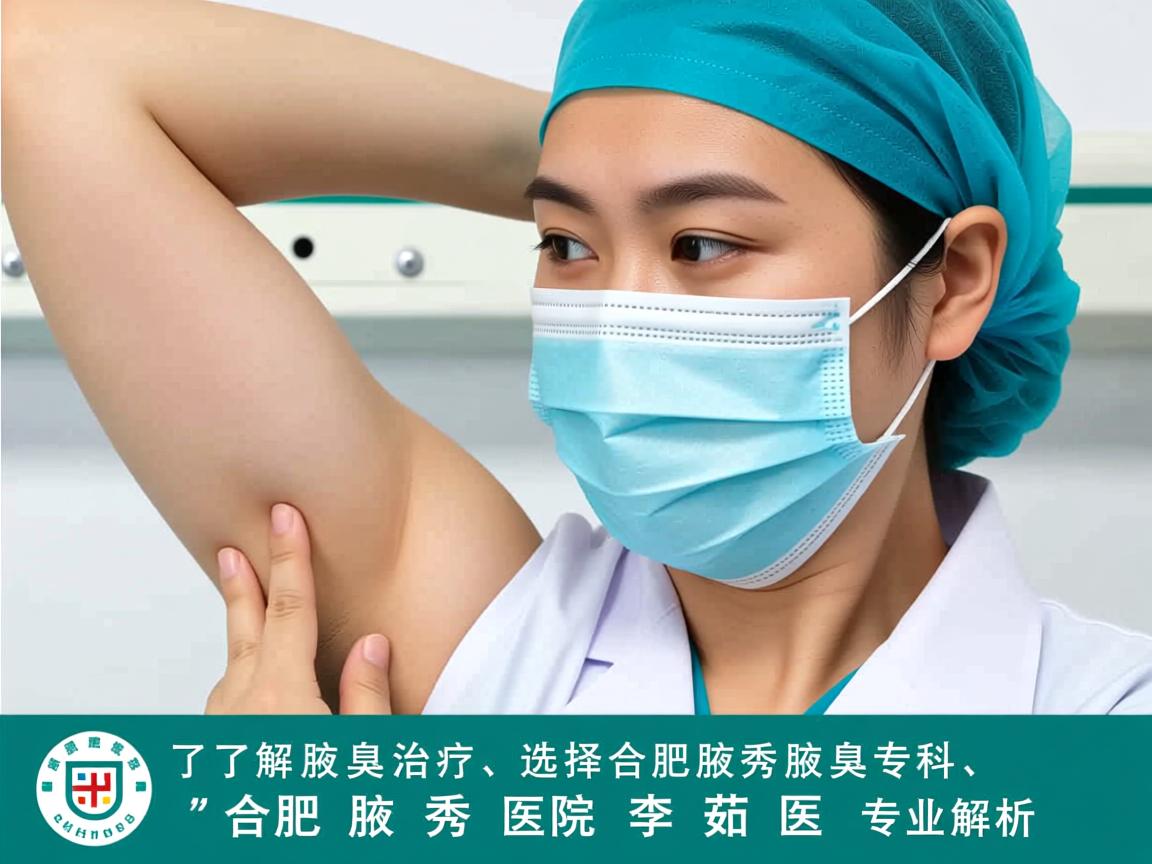 了解腋臭治疗,选择合肥腋秀腋臭专科,合肥腋秀医院李茹医生专业解析 了解腋臭治疗,选择合肥腋秀腋臭专科,合肥腋秀医院李茹医生专业解析