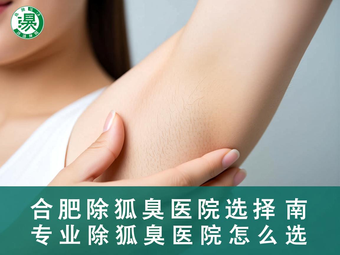 合肥除狐臭医院选择指南，专业除狐臭医院怎么选
